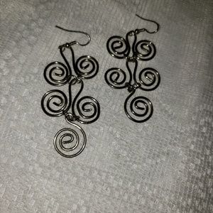 Cute Spiral Dangle Earrings